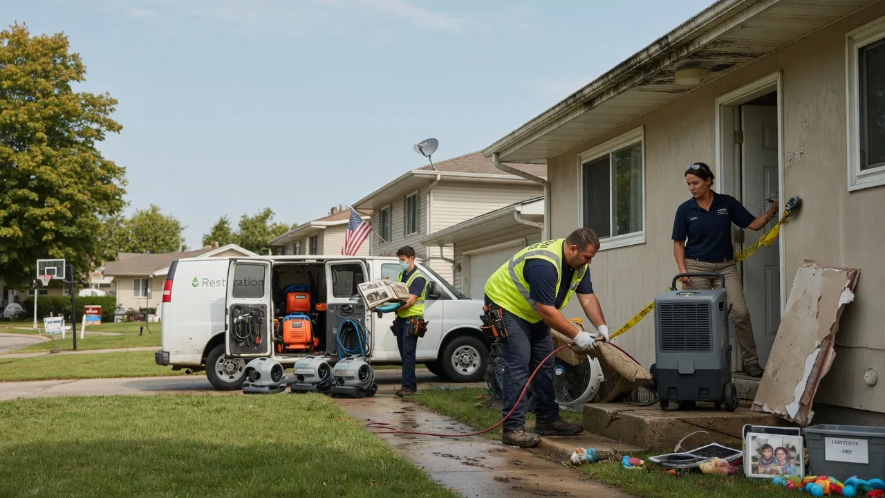 Water Damage Restoration in Franklin, LA near me